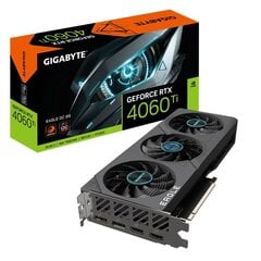 Gigabyte GeForce RTX 4060 Ti Eagle OC 8GB GDDR6 (GV-N406TEAGLEOC-8GD) kaina ir informacija | Vaizdo plokštės (GPU) | pigu.lt