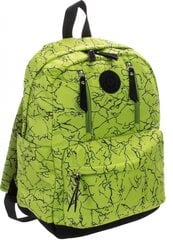 Рюкзак школьный FASHION, шкаф, с отделением для компьютера 15", 380х280х150 мм, зеленый цена и информация | Школьные рюкзаки, спортивные сумки | pigu.lt