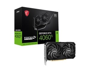 NVIDIA GeForce RTX 4060 Ti | Graphics memory size 8 GB цена и информация | Видеокарты (GPU) | pigu.lt