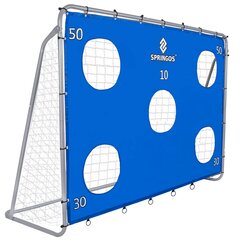 Futbolo vartai Springos SG0010 240x170 cm kaina ir informacija | Futbolo vartai ir tinklai | pigu.lt