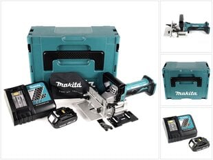 Аккумуляторная фреза Makita DPJ 180 RY1J 18 V цена и информация | Механические инструменты | pigu.lt