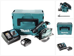 Дисковая пила Makita DCS 553 RT1J цена и информация | Пилы, циркулярные станки | pigu.lt