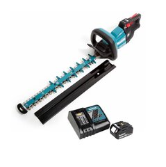 Аккумуляторный кусторез Makita DUH 502 RF1 18В, с аккумулятором и зарядным устройством цена и информация | Кусторезы, ножницы для газона | pigu.lt