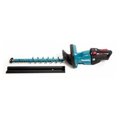 Аккумуляторный кусторез Makita DUH 502 RF1 18В, с аккумулятором и зарядным устройством цена и информация | Кусторезы, ножницы для газона | pigu.lt