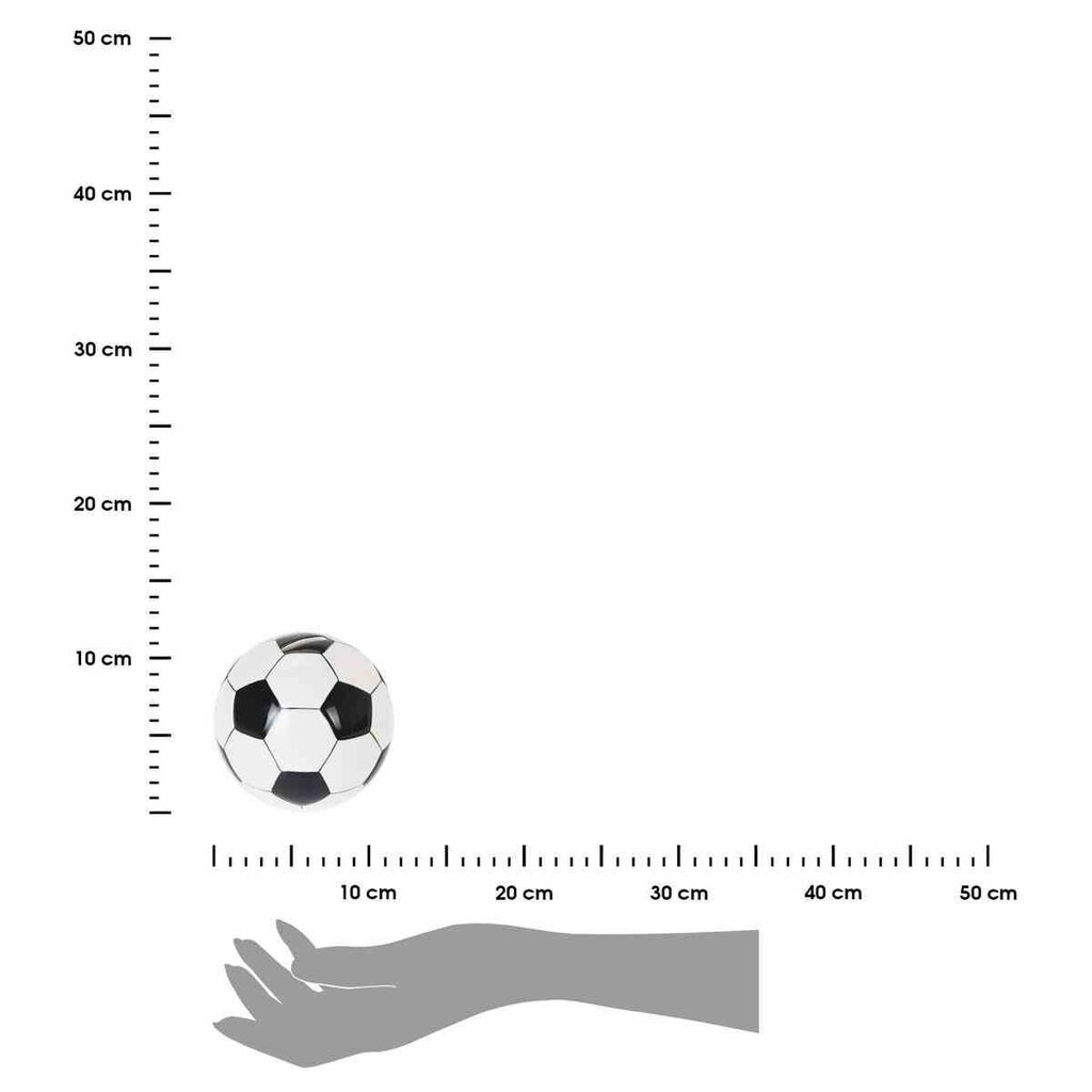 Taupyklė Futbolo kamuolys, 11,5 cm kaina ir informacija | Originalios taupyklės | pigu.lt