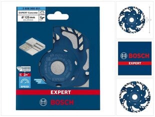 Pjovimo diskas Bosch Expert 125 x 22.23 mm kaina ir informacija | Mechaniniai įrankiai | pigu.lt
