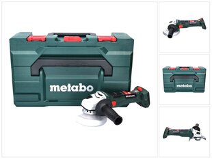 Аккумуляторная угловая шлифовальная машина Metabo W 18 LT BL 11-125 цена и информация | Шлифовальные машины | pigu.lt