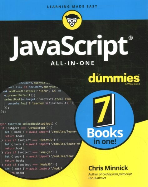 JavaScript All-in-One For Dummies kaina ir informacija | Ekonomikos knygos | pigu.lt
