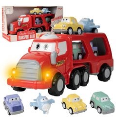 Žaislinių transporto priemonių rinkinys MalPlay kaina ir informacija | Žaislai berniukams | pigu.lt