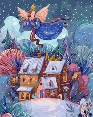 Tapyba pagal skaičius Oh Art! Winter fairy tale, 40x50 cm kaina ir informacija | Tapyba pagal skaičius | pigu.lt