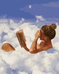 Картина по номерам 40x50 cm.  "Девушка в облаках" цена и информация | Живопись по номерам | pigu.lt