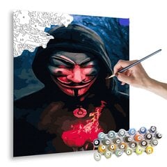 Tapyba pagal skaičius Oh Art! The Masked Man, 40x50 cm kaina ir informacija | Tapyba pagal skaičius | pigu.lt