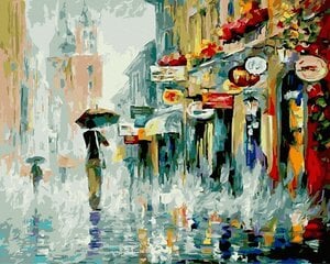 Tapyba pagal skaičius Oh Art! Warm Rain, 40x50 cm kaina ir informacija | Tapyba pagal skaičius | pigu.lt