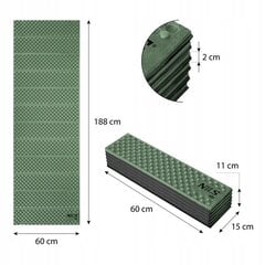 Kelioninis sulankstomas kilimėlis Nils Camp, 60x188x2cm kaina ir informacija | Turistiniai čiužiniai ir kilimėliai | pigu.lt