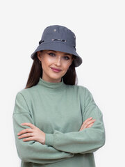 Czapka damska typu bucket hat Shelovet ciemnoszara 78524-10 цена и информация | Женские шапки | pigu.lt