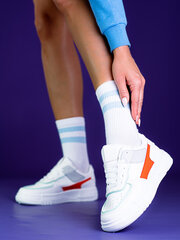 Sportiniai batai moterims Shelovet, balti kaina ir informacija | Sportiniai bateliai, kedai moterims | pigu.lt