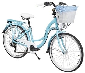 Товар с повреждением. Городской велосипед AZIMUT Sarema ALU 26" TX-6 2021, синий цена и информация | Товары с повреждениями | pigu.lt