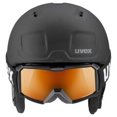 Лыжный шлем Uvex Pro Set 51-55 cm Чёрный (Пересмотрено B) цена и информация | Горнолыжные шлемы | pigu.lt