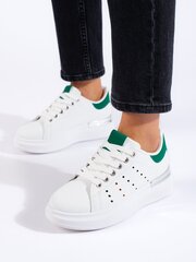 Białe buty sportowe sneakersy na grubej podeszwie Shelovet 80936-19 цена и информация | Спортивная обувь, кроссовки для женщин | pigu.lt