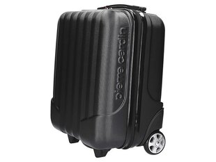 Mažas lagaminas Pierre Cardin, S, juodas kaina ir informacija | Lagaminai, kelioniniai krepšiai | pigu.lt
