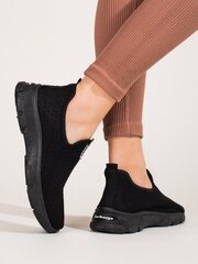 Wsuwane buty sportowe czarne Shelovet 81237-19 цена и информация | Спортивная обувь, кроссовки для женщин | pigu.lt