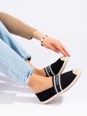 Zamszowe espadryle damskie czarne Vinceza 81269-19 цена и информация | Женские туфли | pigu.lt