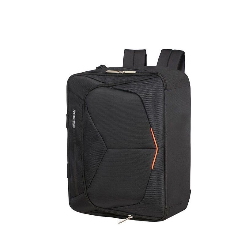 Kelioninė kuprinė-krepšys American Tourister Summerfunk 3-Way Boarding Bag, juoda kaina ir informacija | Lagaminai, kelioniniai krepšiai | pigu.lt