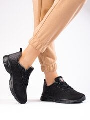 Damskie czarne buty sportowe Dk 81327-19 цена и информация | Спортивная обувь, кроссовки для женщин | pigu.lt