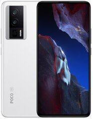 Poco F5 Pro 5G 12/256GB MZB0D88EU White цена и информация | Мобильные телефоны | pigu.lt