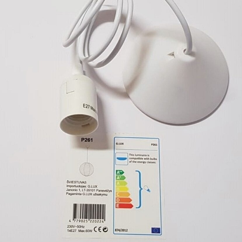 G.LUX pakabinamas šviestuvas PNM27/P261 цена и информация | Pakabinami šviestuvai | pigu.lt