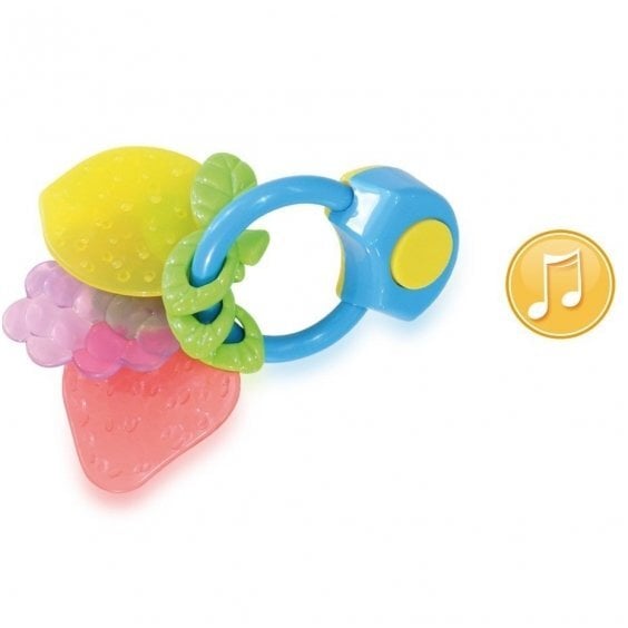 Muzikinis žaislas-kramtukas Lorelli "Uogos" kaina ir informacija | Žaislai kūdikiams | pigu.lt