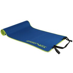 Kilimėlis sportui SportVida Neoprene Soft & Durable Non-Slip, 180x60x0.6 cm, mėlynas цена и информация | Коврики для йоги, фитнеса | pigu.lt