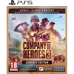 Company of Heroes 3, PlayStation 5 - Game цена и информация | Компьютерные игры | pigu.lt