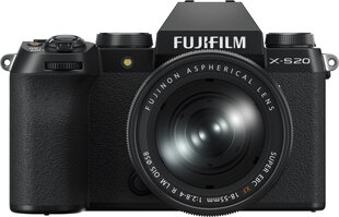 Fujifilm X-S20 fotoaparatas su XF 18-55mm objektyvu kaina ir informacija | Skaitmeniniai fotoaparatai | pigu.lt