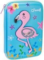 Penalas su LED lempute 3D Flamingo Qitong, mėlynas kaina ir informacija | Penalai | pigu.lt