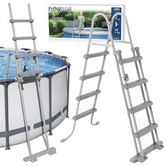 Лестница для бассейна, 122 см. цена и информация | Аксессуары для бассейнов | pigu.lt