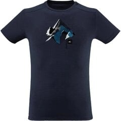 Marškinėliai vyrams Millet 3515720189036, mėlyni цена и информация | Футболка мужская | pigu.lt