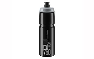 Gertuvė Elite Jet Black Grey logo 750ml цена и информация | Фляги для воды | pigu.lt