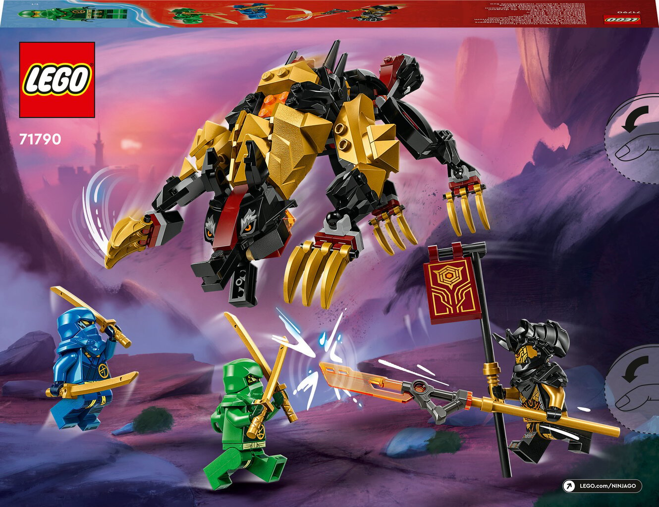 71790 LEGO® Ninjago Imperijos drakono medžioklinis šuo kaina ir informacija | Konstruktoriai ir kaladėlės | pigu.lt