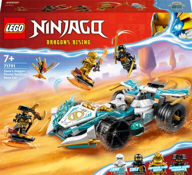 Гоночная машина Zane дракона и Spinjitzu 71791 LEGO® Ninjago цена и информация | Конструкторы и кубики | pigu.lt