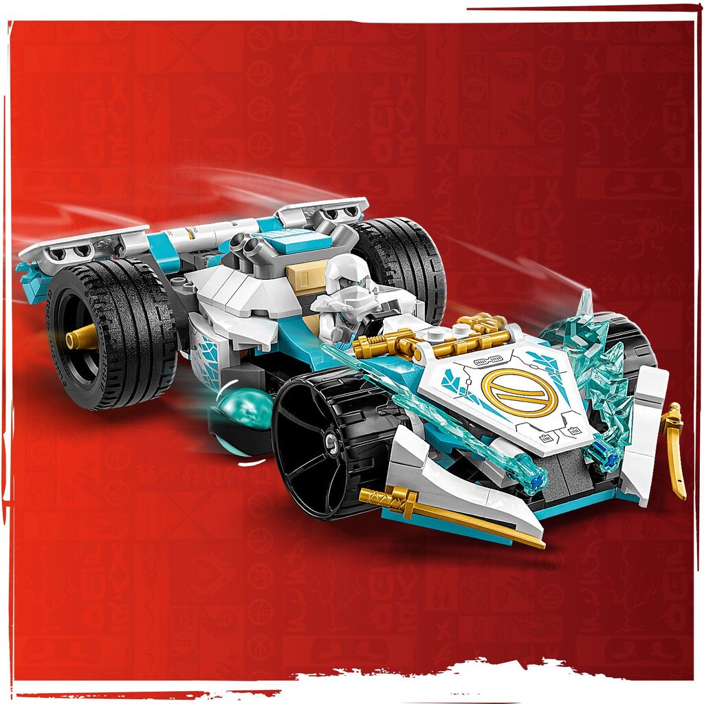 71791 LEGO® Ninjago Zane drakono galios Spinjitzu lenktynių automobilis kaina ir informacija | Konstruktoriai ir kaladėlės | pigu.lt