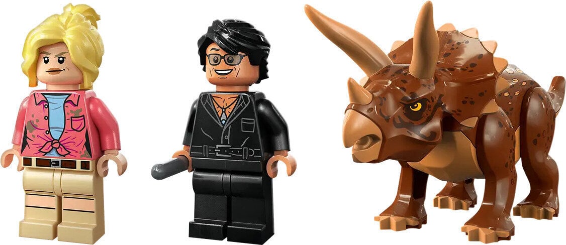 76959 LEGO® Jurassic World Triceratopso tyrinėjimai kaina ir informacija | Konstruktoriai ir kaladėlės | pigu.lt