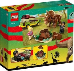 76959 LEGO® Jurassic World Triceratopso tyrinėjimai kaina ir informacija | Konstruktoriai ir kaladėlės | pigu.lt