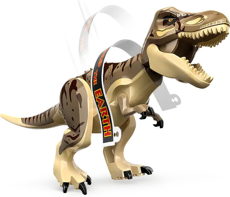 76961 LEGO® Jurassic World Lankytojų centras Tiranozauro ir velociraptoriaus ataka kaina ir informacija | Konstruktoriai ir kaladėlės | pigu.lt