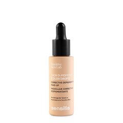 База под макияж Sensilis Skin D-Pigment Color Drops Beige Rose, 30 мл цена и информация | Пудры, базы под макияж | pigu.lt