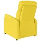 Atsistojantis krėslas, šviesiai geltonos spalvos, audinys kaina ir informacija | Svetainės foteliai | pigu.lt