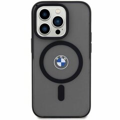 Etui BMW BMHMP14MDSLK iPhone 14 Plus 6.7" czarny|black hardcase Signature MagSafe цена и информация | Чехлы для телефонов | pigu.lt