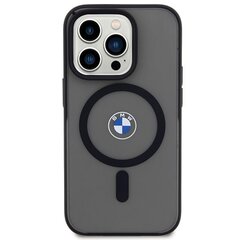 Etui BMW BMHMP14XDSLK iPhone 14 Pro Max 6.7" czarny|black hardcase Signature MagSafe цена и информация | Чехлы для телефонов | pigu.lt