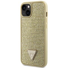 Guess GUHCP14MHDGTPD iPhone 14 Plus 6.7" złoty|gold hardcase Rhinestone Triangle цена и информация | Чехлы для телефонов | pigu.lt