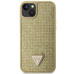 Guess GUHCP14MHDGTPD iPhone 14 Plus 6.7" złoty|gold hardcase Rhinestone Triangle цена и информация | Чехлы для телефонов | pigu.lt